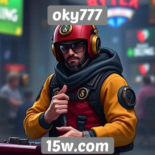 Perfil do jogador no site oky777